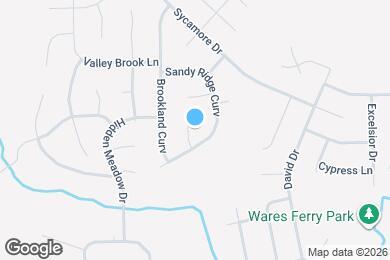 Map image of the property - 718 Sandy Ridge Ct