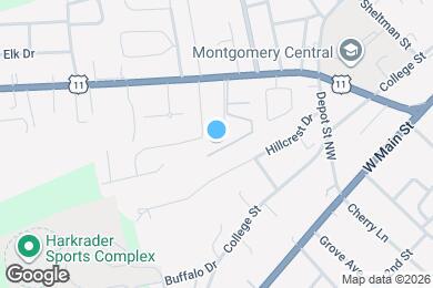 Map image of the property - The Hillside