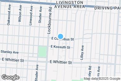 Map image of the property - 1016 Miller Ave