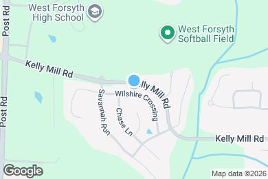 Map image of the property - 4960 Wilshire Crossing