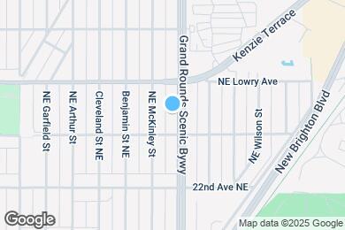 Map image of the property - 2322 NE Stinson Pkwy