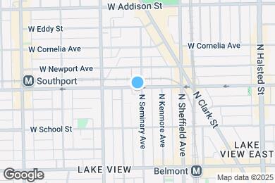 Map image of the property - 3356 N Seminary Ave