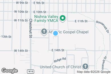Map image of the property - 1209 Maple St