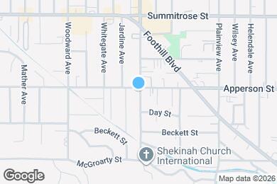 Map image of the property - 7802 Apperson St