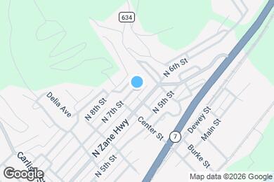 Map image of the property - 520 N 7th St