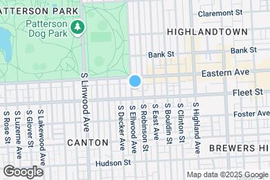 Map image of the property - 517 S Ellwood Ave
