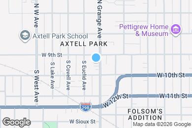 Map image of the property - 115 S Grange Ave