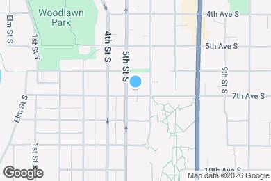 Map image of the property - 510 7th Ave S