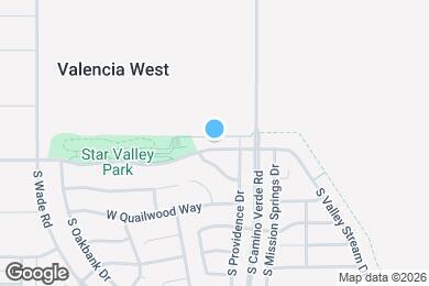 Map image of the property - 6680 W Brightwater Way