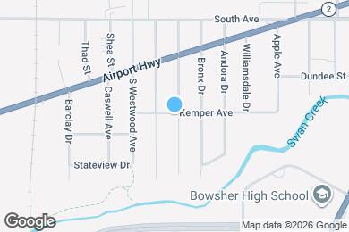Map image of the property - 702 Colima Dr