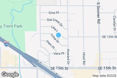 Map image of the property - 4813 Trina Dr