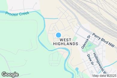 Map image of the property - 1961 James Red Moore Blvd