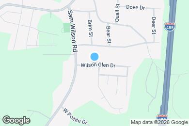 Map image of the property - 10512 Wilson Glen Dr