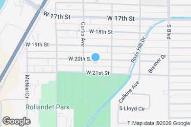 Map image of the property - 357 W 20th St