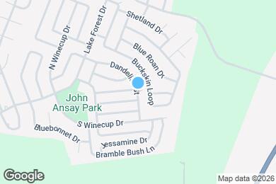 Map image of the property - 45 Dandelion St