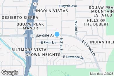 Map image of the property - 2027 E Glendale Ave