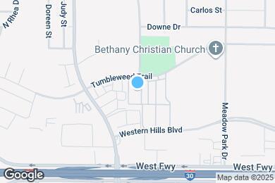 Map image of the property - Oak Timber White Settlement