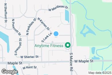 Map image of the property - 10605 W Douglas Ave