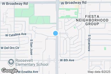 Map image of the property - 600 S Dobson Rd