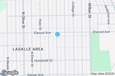 Map image of the property - 1346 N Johnson St