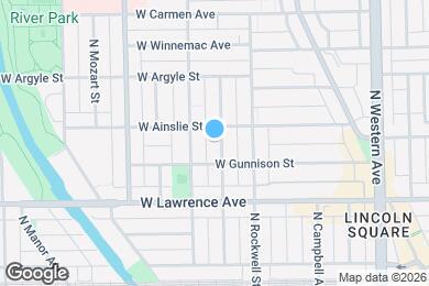 Map image of the property - 4858 N Talman Ave