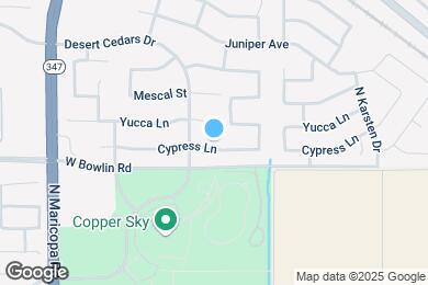 Map image of the property - 44100 W Cypress Ln