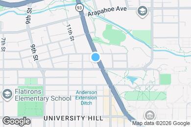 Map image of the property - 1405 Broadway