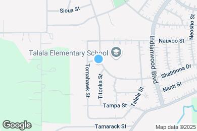 Map image of the property - 490 Shabbona Dr