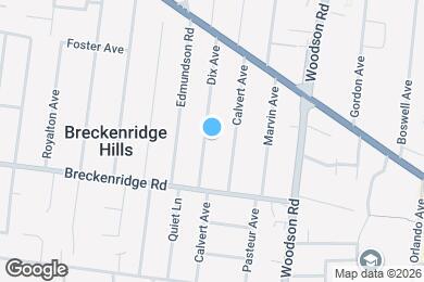 Map image of the property - 3230 Dix Ave