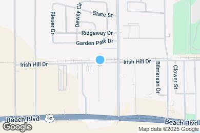 Map image of the property - Gulf View Apartments