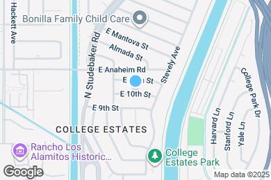 Map image of the property - 6861 E 10th St