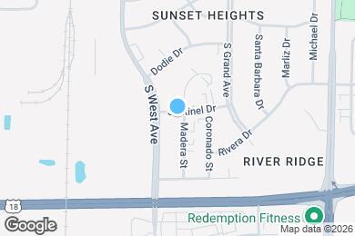 Map image of the property - 2002 Madera St