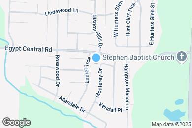 Map image of the property - 4237 Monterey Dr