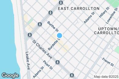 Map image of the property - 813 Burdette St