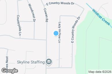 Map image of the property - 135 Lazy Hollow Ln