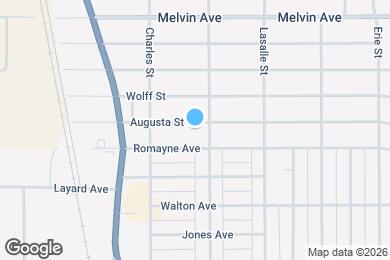 Map image of the property - 1213 Augusta St