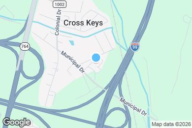 Map image of the property - Allegheny One Apartments