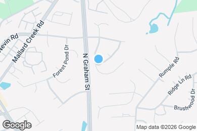 Map image of the property - 6222 Spanish Moss Ln