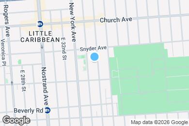 Map image of the property - 282 E 35th St