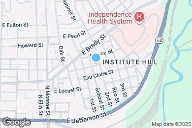 Map image of the property - 316 2nd St