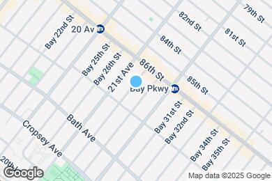 Map image of the property - 45 Bay 28th St