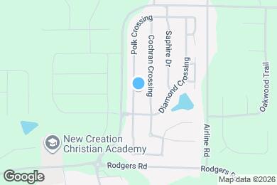 Map image of the property - 1208 Polk Crossing
