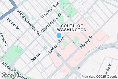 Map image of the property - 39 Worcester Sq