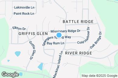 Map image of the property - 7032 Spanglers Spring Way
