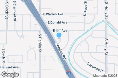 Map image of the property - 2337 S Elm Dr
