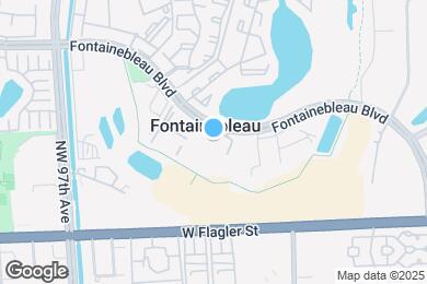 Map image of the property - 9300 Fontainebleau Blvd