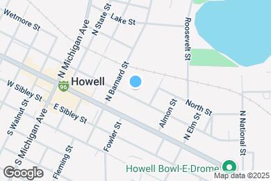 Map image of the property - 430 E Clinton St