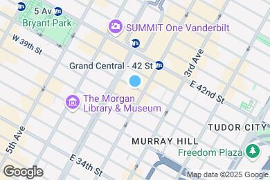 Map image of the property - 120 E 40th St