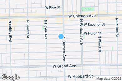 Map image of the property - 2008 W Erie St