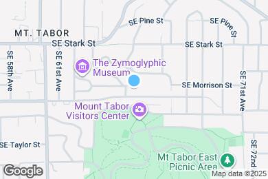 Map image of the property - 6520 SE Morrison St